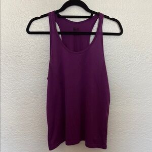 Nike Purple Relaxed Sleeveless Tank Top